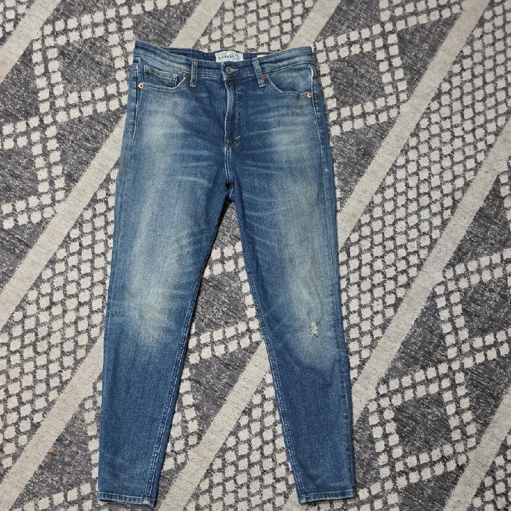 Lucky Brand Bridgette Skinny  Blue Denim Jeans